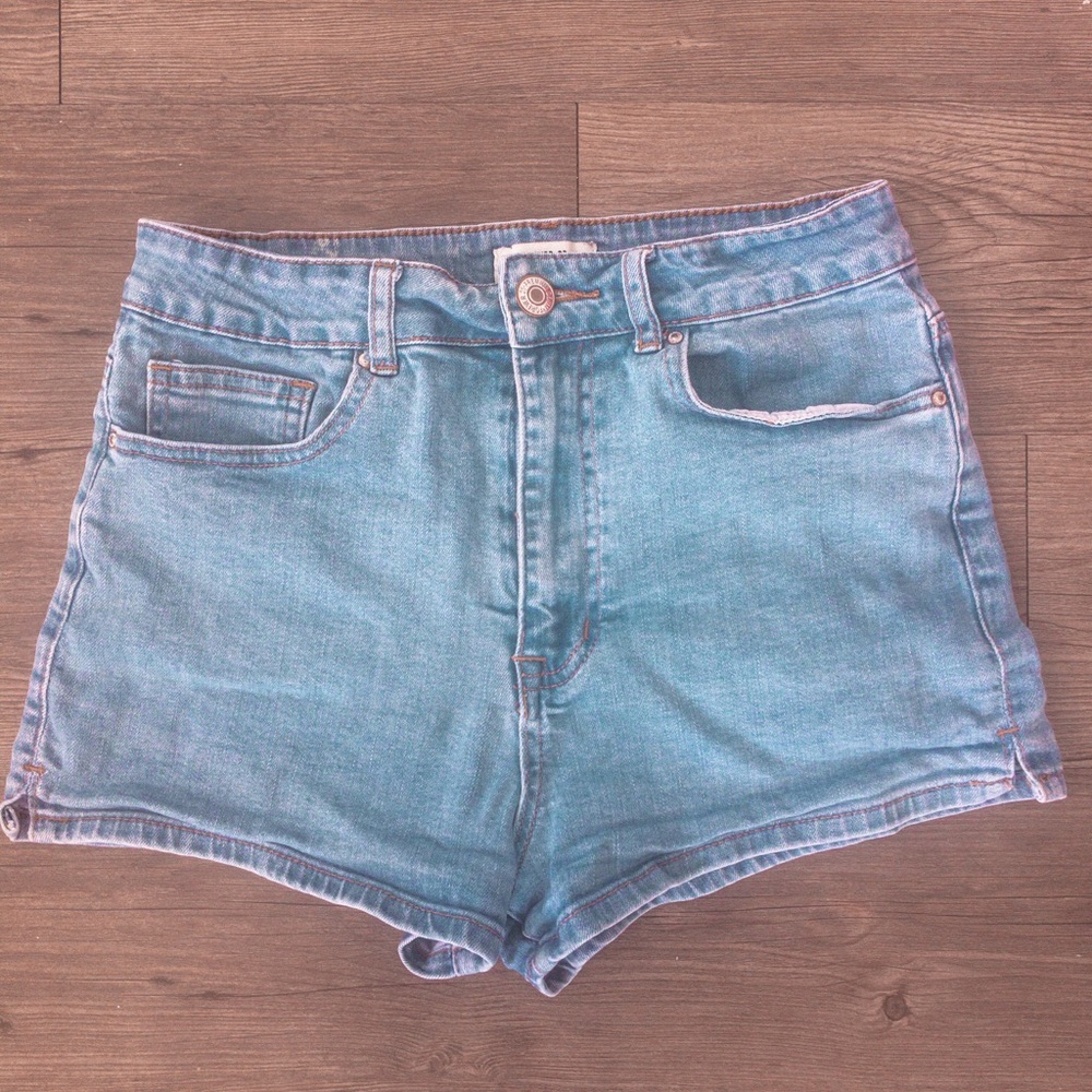 F21 High Waisted Denim Shorts